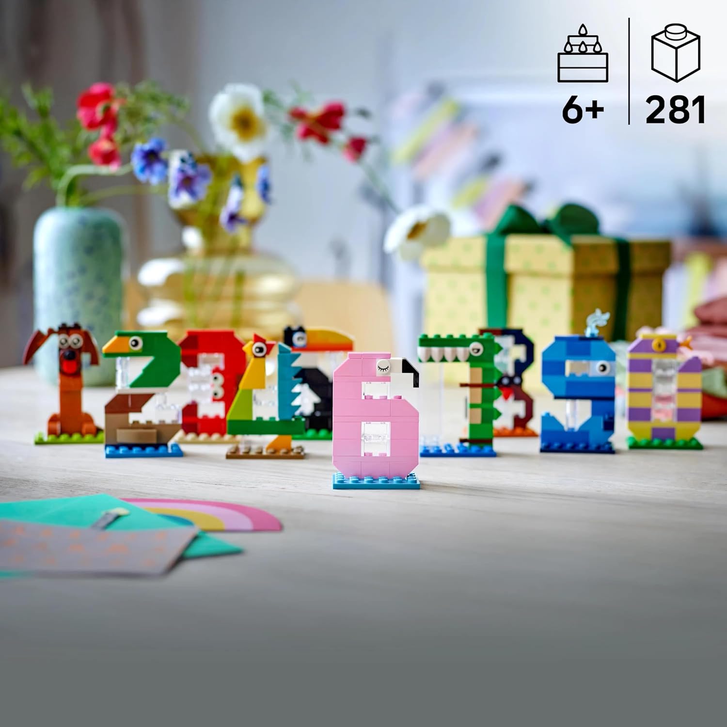 Конструктор LEGO Creator Числа дня рождения 281 дет. - фото 8
