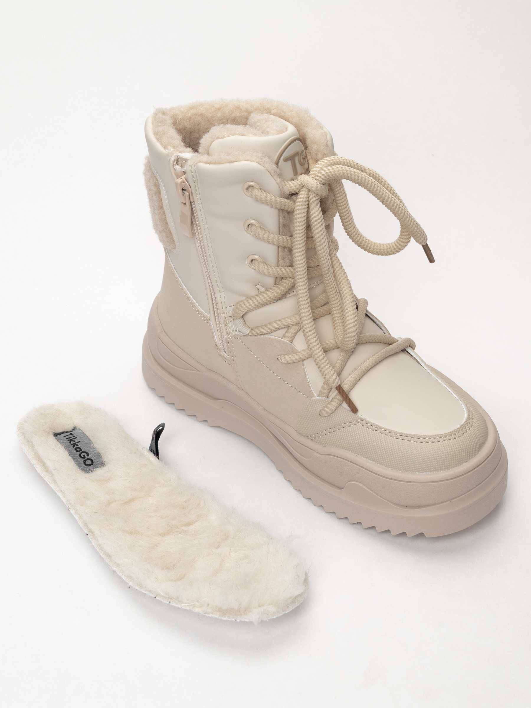Дутики TikkaGo 7F40_26732_beige - фото 4