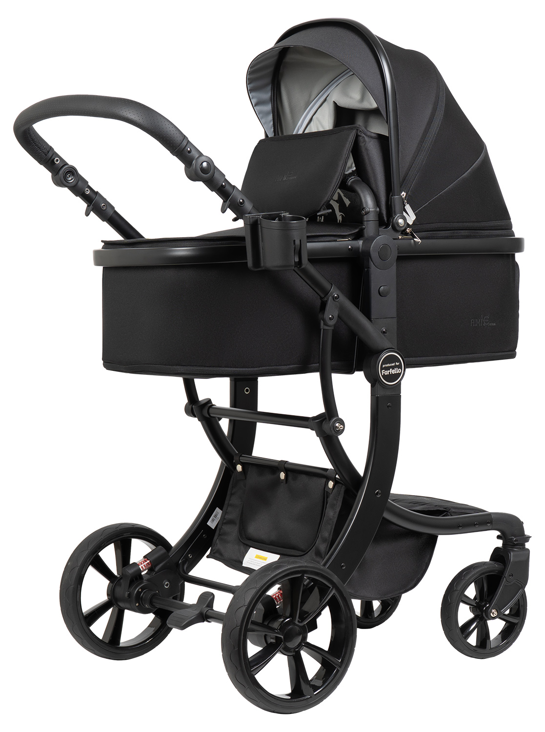 Коляска трансформер Aimile Авантюрист / Adventurer черный - фото 15