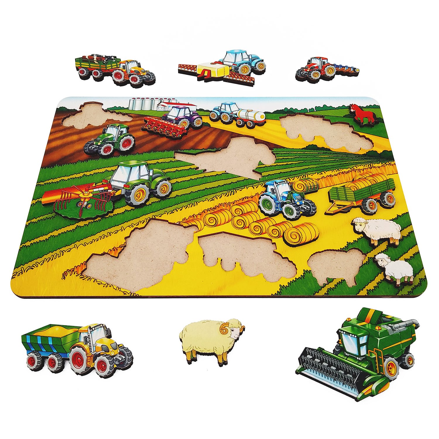 Настольная игра Нескучные игры Пазл-рамка - фото 2