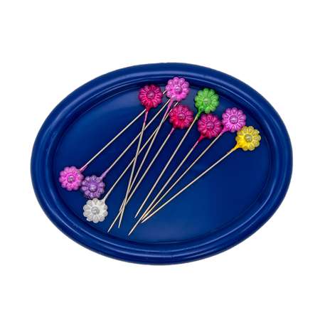 Игольница магнитная Hobby and Pro с декоративными булавками