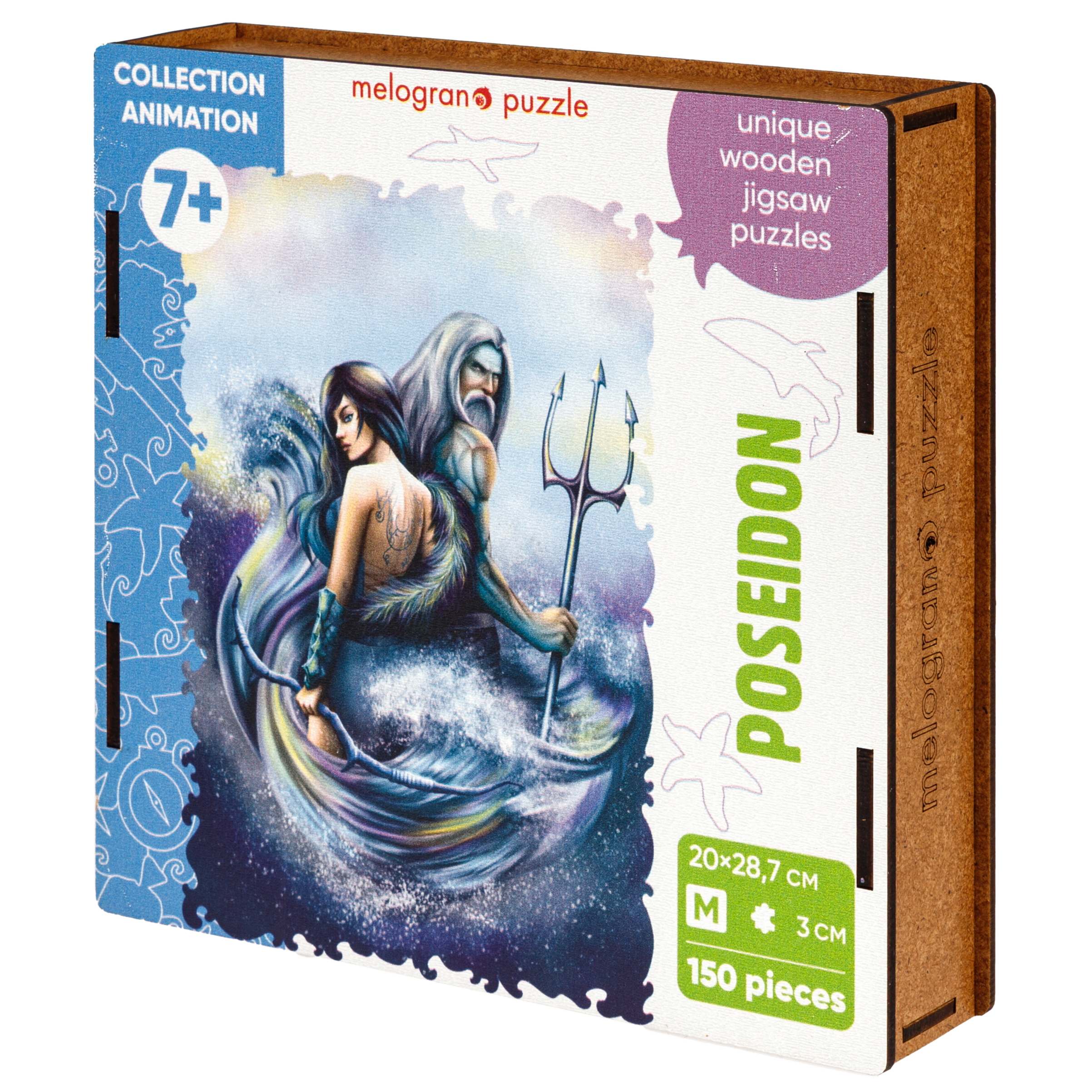 Пазл Melograno puzzle деревянный - фото 5