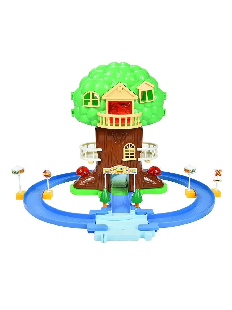 Набор железнодорожный Bebelot 73.5 см HJQY2143 - фото 4