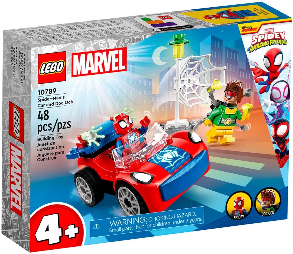Конструктор LEGO Spidey Автомобиль Человека-паука блочный - фото 1
