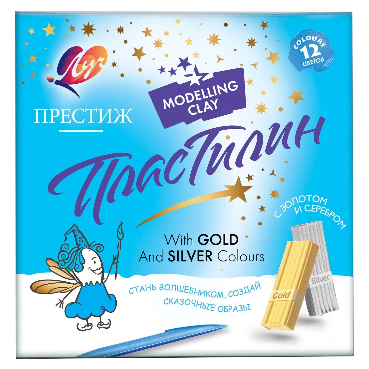 Пластилин Луч 12 цв. - фото 6