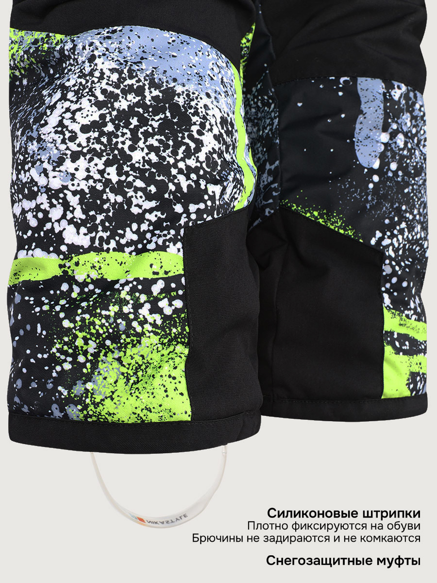 Комбинезон NIKASTYLE Комбинезон 8з4525 салат/черный - фото 10