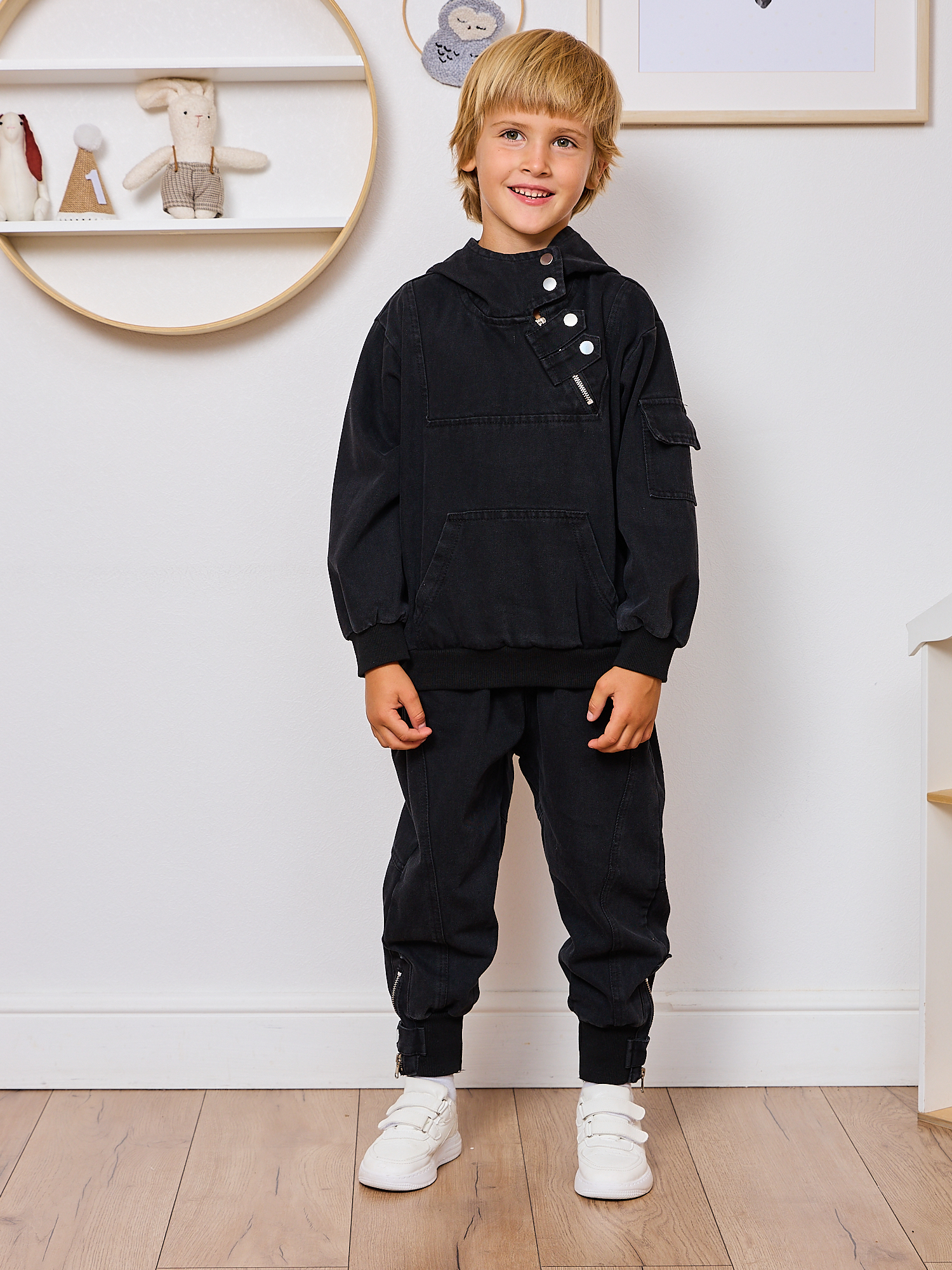 Костюм Artcher КостюмДжинс0001Черный - фото 1