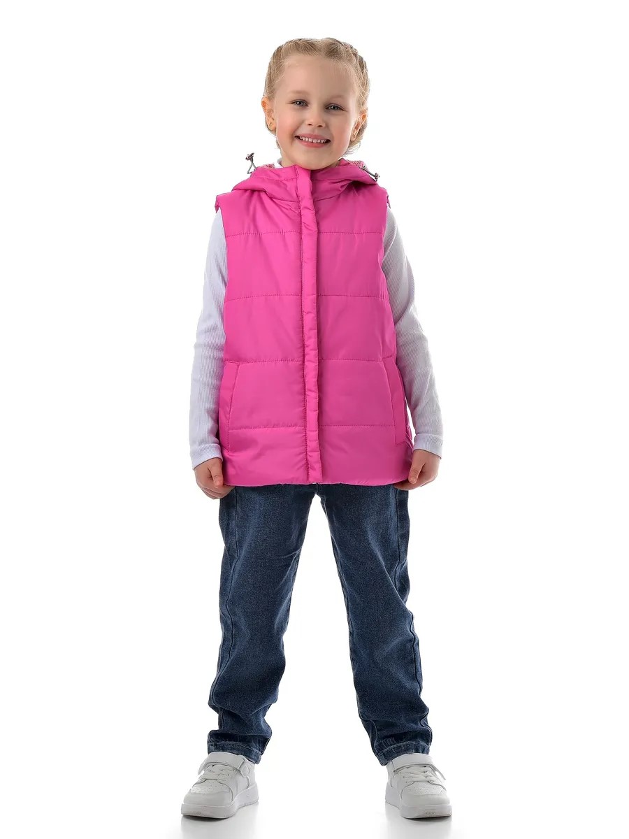 Жилет Rusland 925/фуксия - фото 4