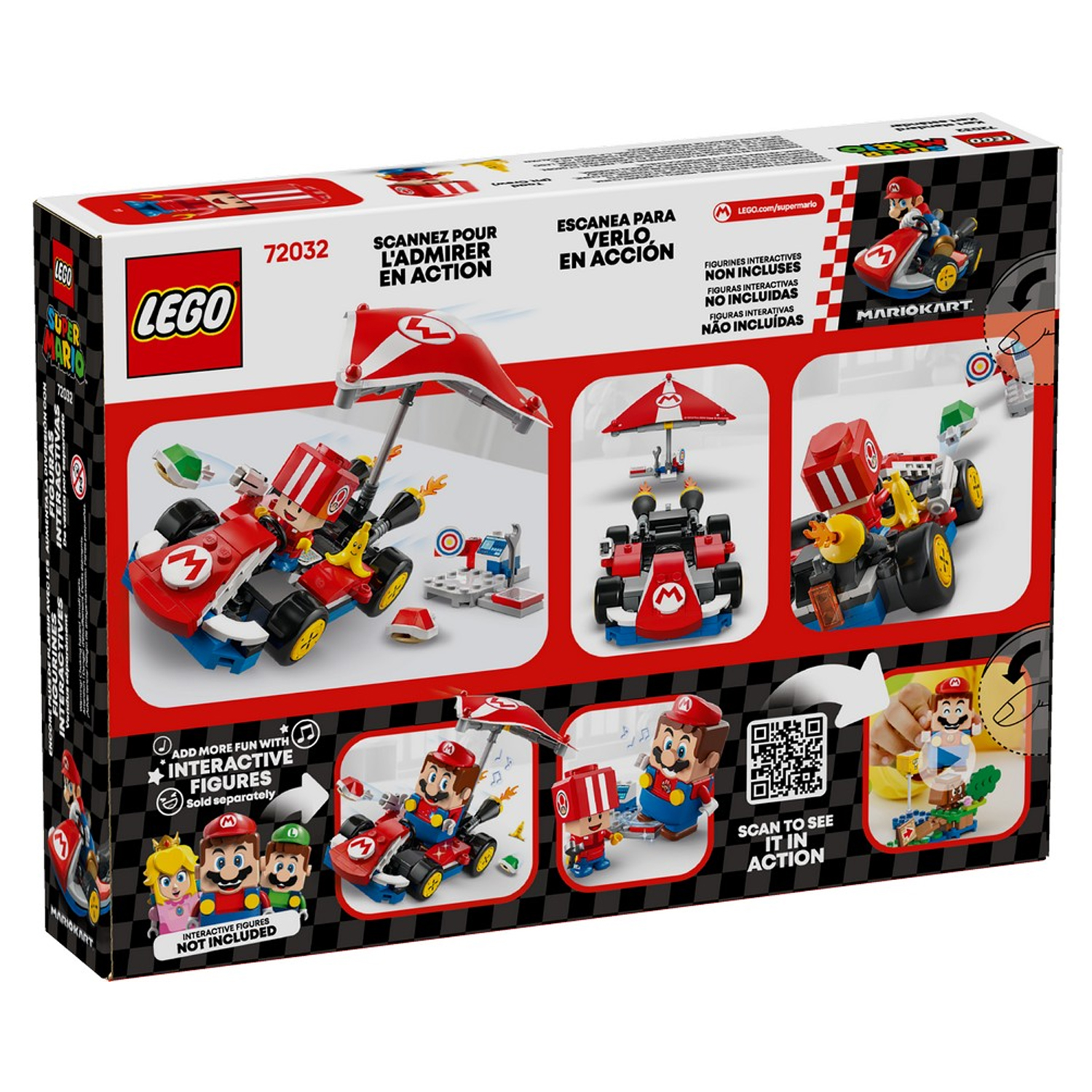Конструктор LEGO Super Mario Стандартный Карт 174 дет. - фото 6