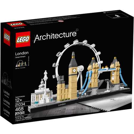Конструктор LEGO Architecture 21034 468 дет.