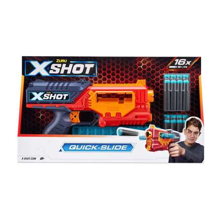 Бластер Zuru XSHOT  Xcess Квикслайд