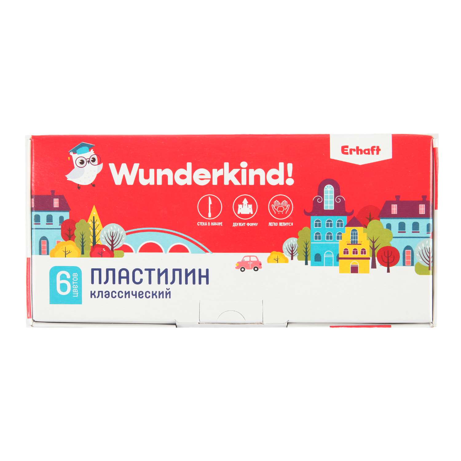 Пластилин Erhaft 6 цв. - фото 6