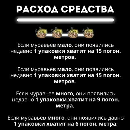 Борные крошки Дохлокс от муравьев Специализированные 100 г