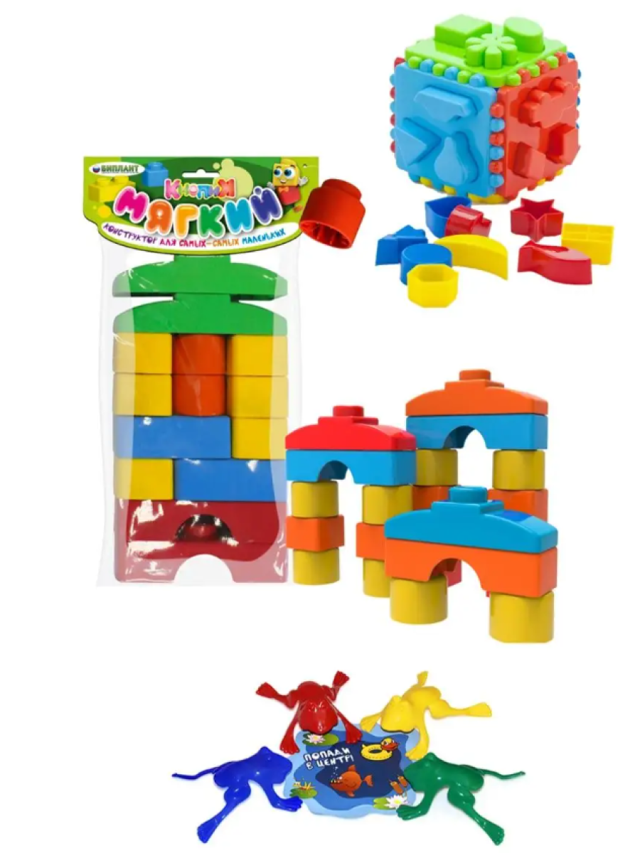 Конструктор ТЕБЕ ИГРУШКА из мини-блоков - фото 1