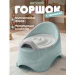 Горшок Компания Друзей пыльно-голубой голубой