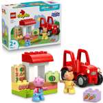 Конструктор LEGO DUPLO Трактор и Магазин 18 дет.