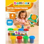 Тесто для лепки BAMBOX 4 цв.