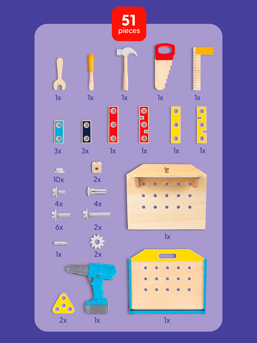 Игрушка Hape Моя мастерская - фото 12