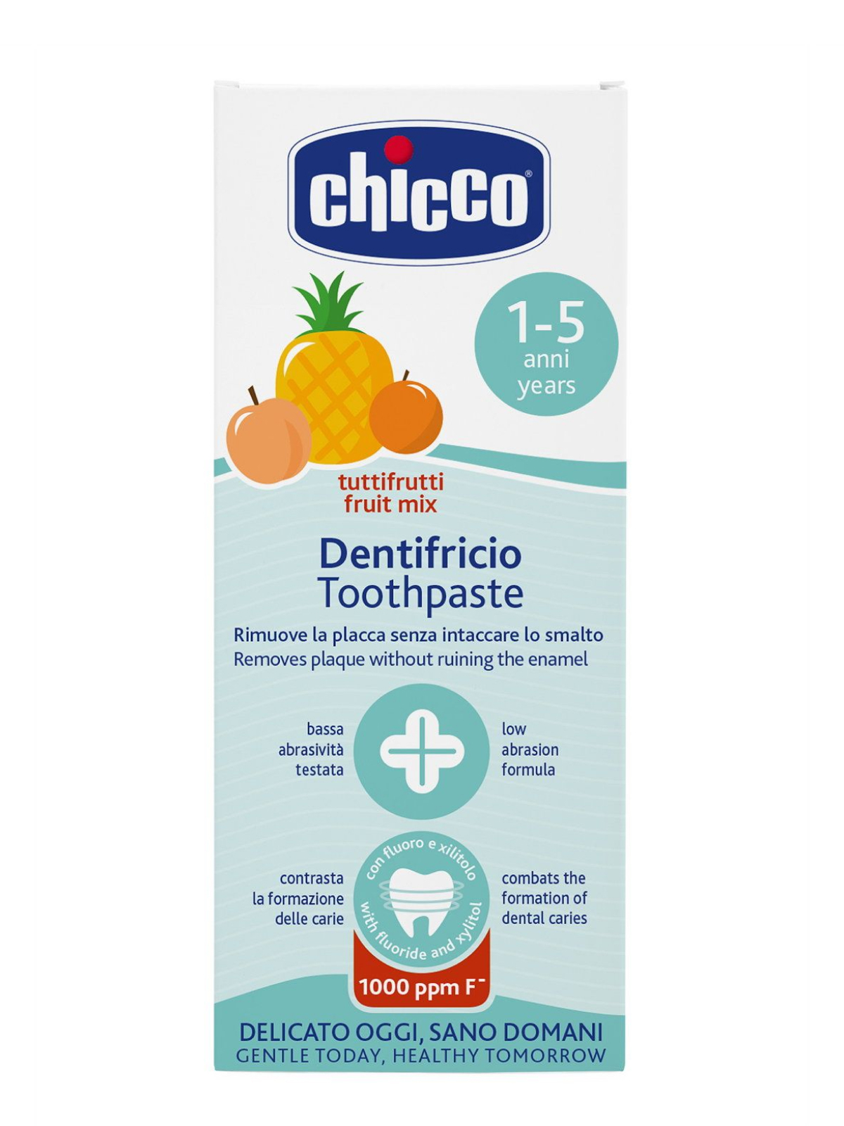 Зубная паста Chicco с фтором Фруктовый вкус - фото 11