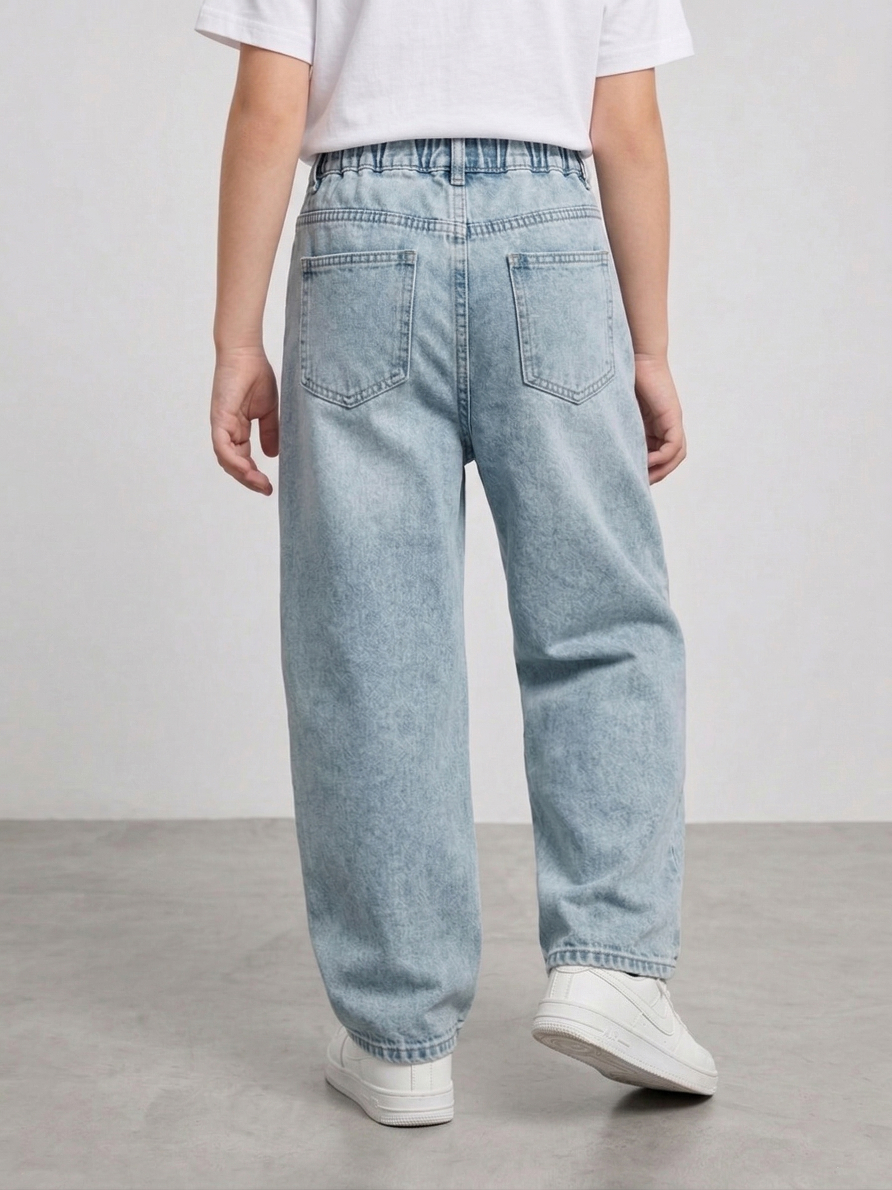 Джинсы-бананы СИНИЙ МИР R192-IL - фото 5