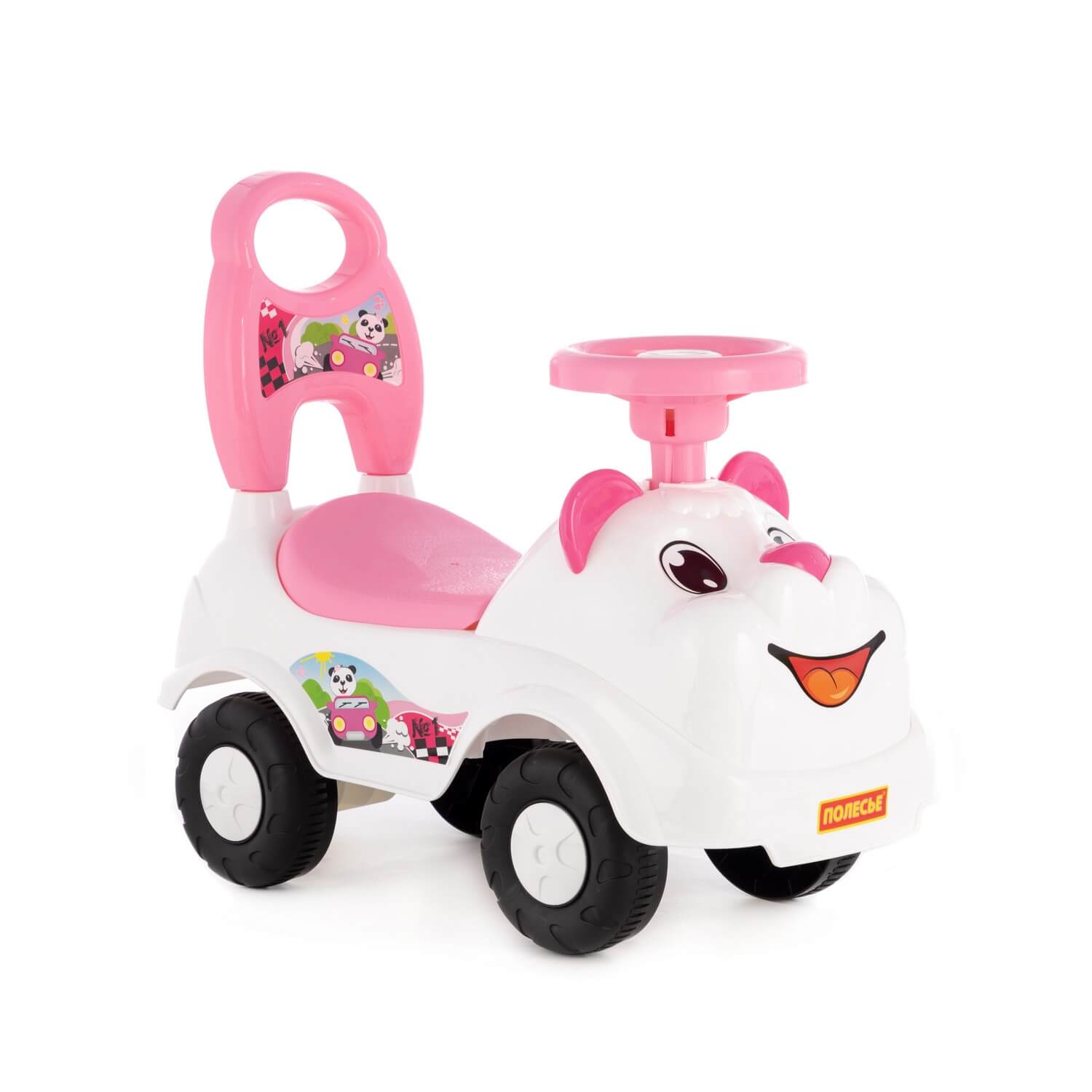 Пушкар Полесье каталка розовый - фото 2