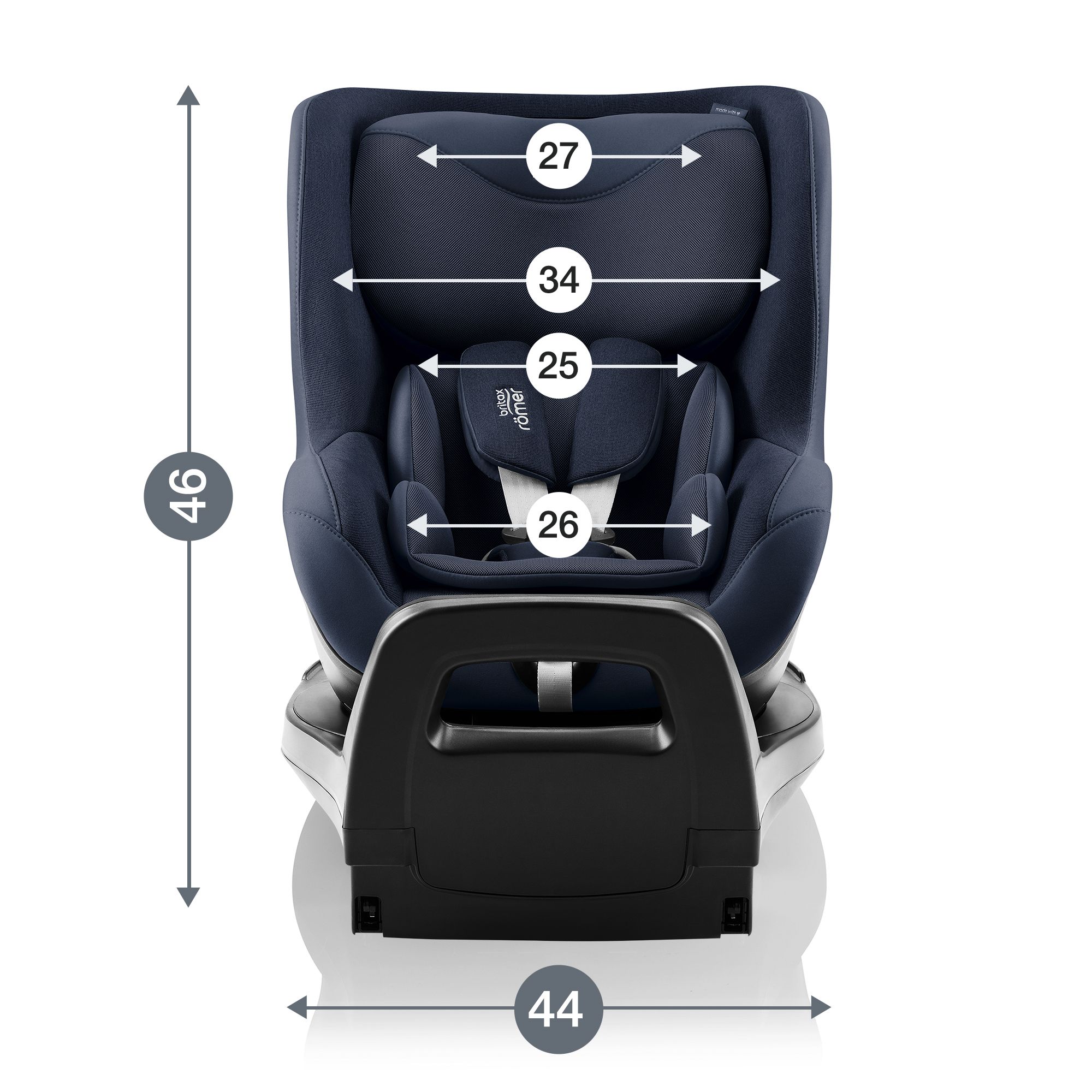 Автокресло Britax Roemer Dualfix Pro M Isofix 0+/1 (0-18 кг) - фото 10