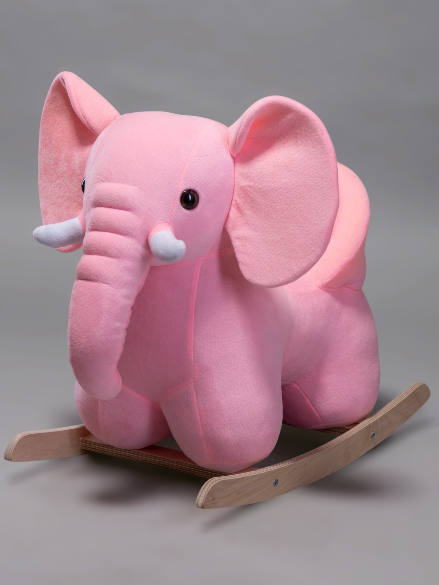 Качалка Нижегородская игрушка розовый слон 803 лошадка розовый - фото 1