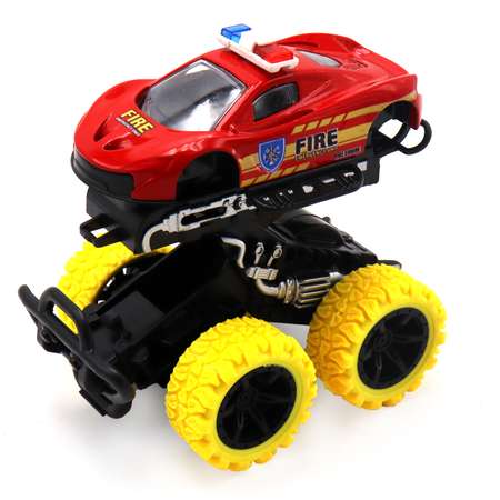 Пожарная машина Funky Toys желтый