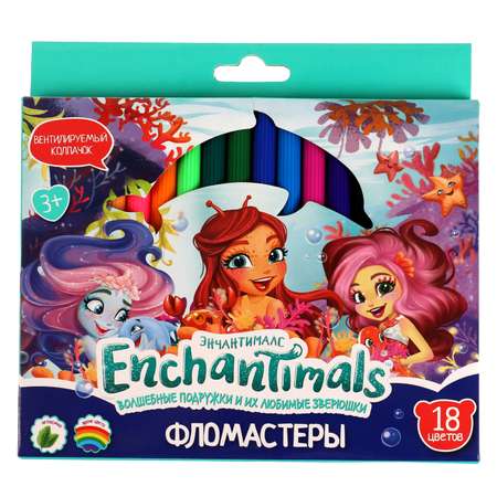 Фломастеры УМка 18 цв.
