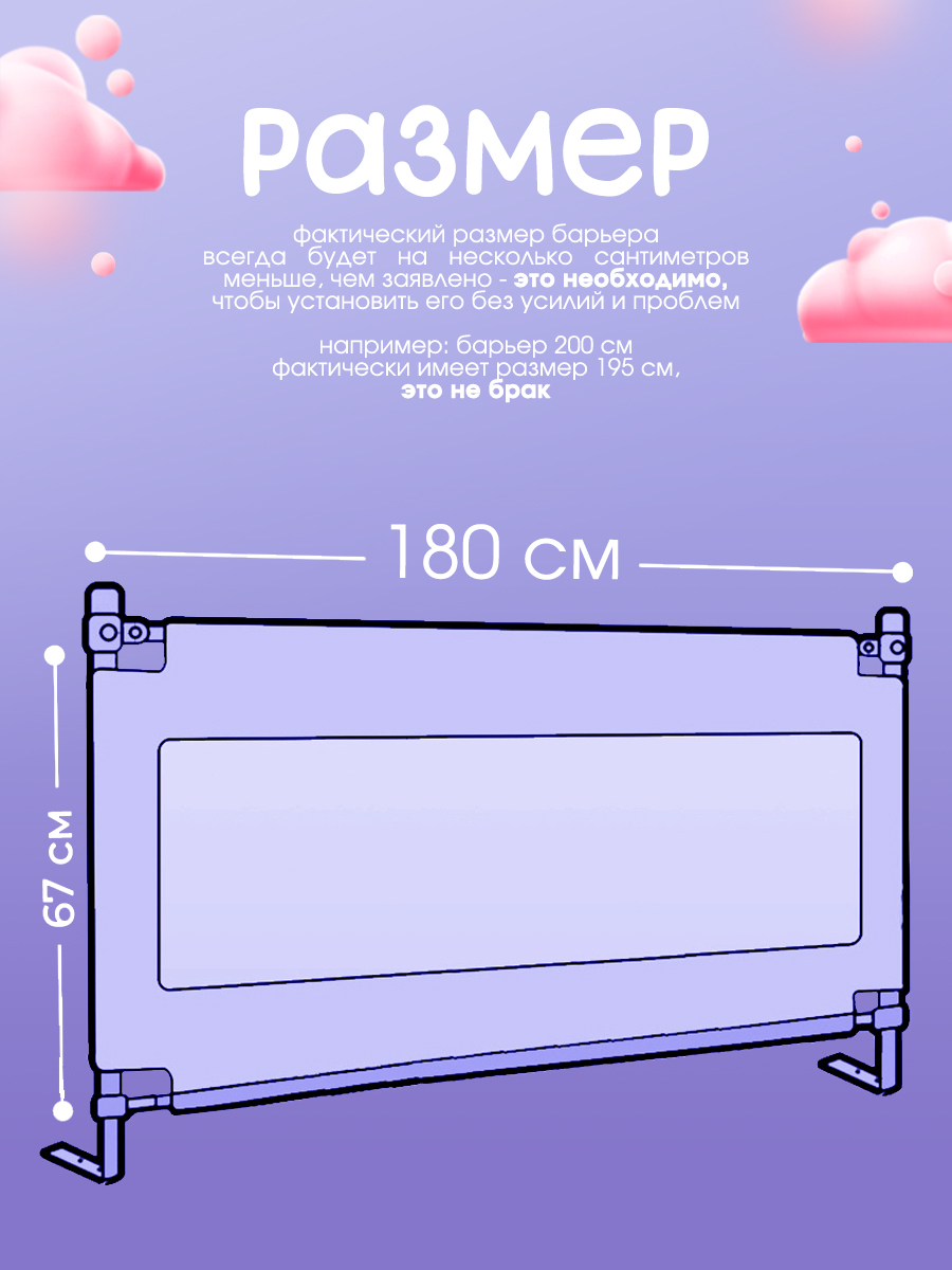 Барьер-ограничитель CINLANKIDS - фото 2