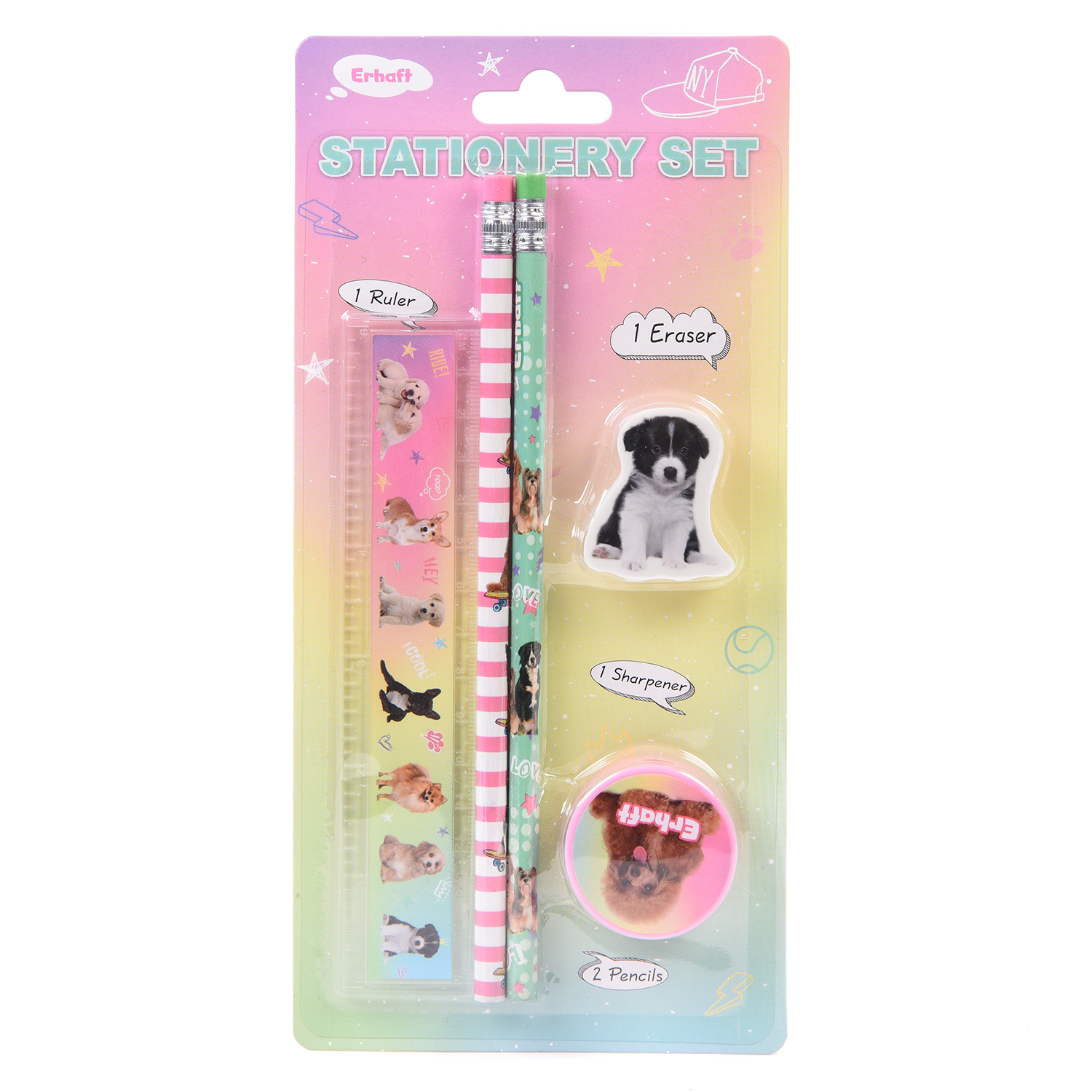 Набор канцелярский Erhaft Dogs - фото 2