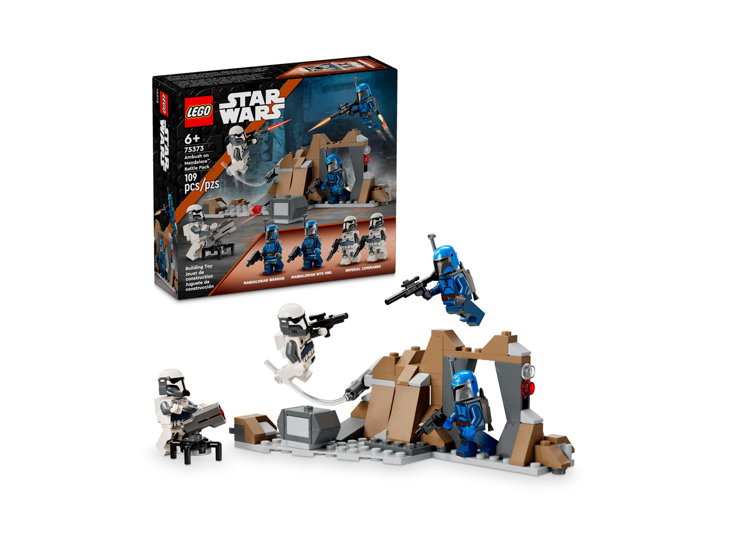 Конструктор LEGO Star Wars Боевой набор 109 дет. - фото 1