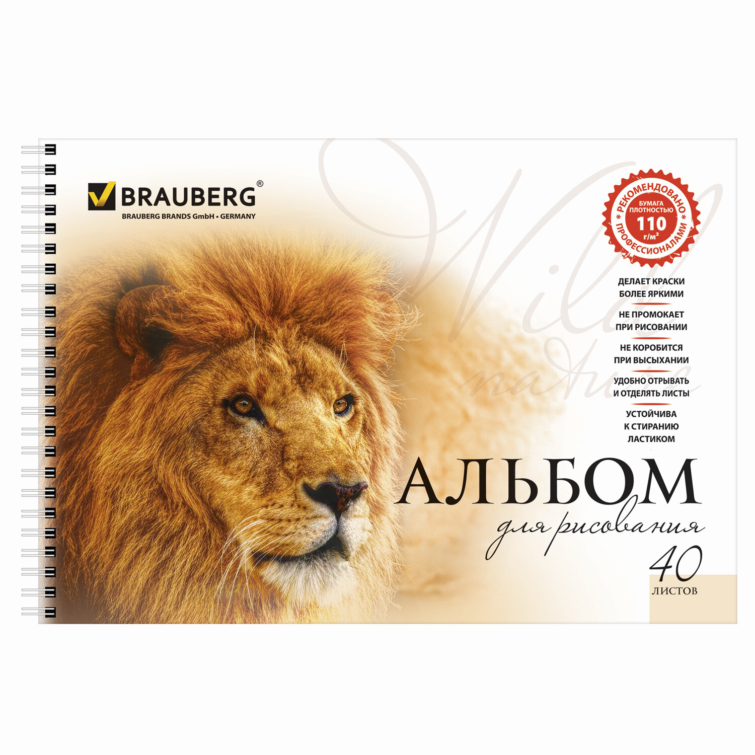 Альбом Brauberg А4 40 лист. 4 шт. - фото 8