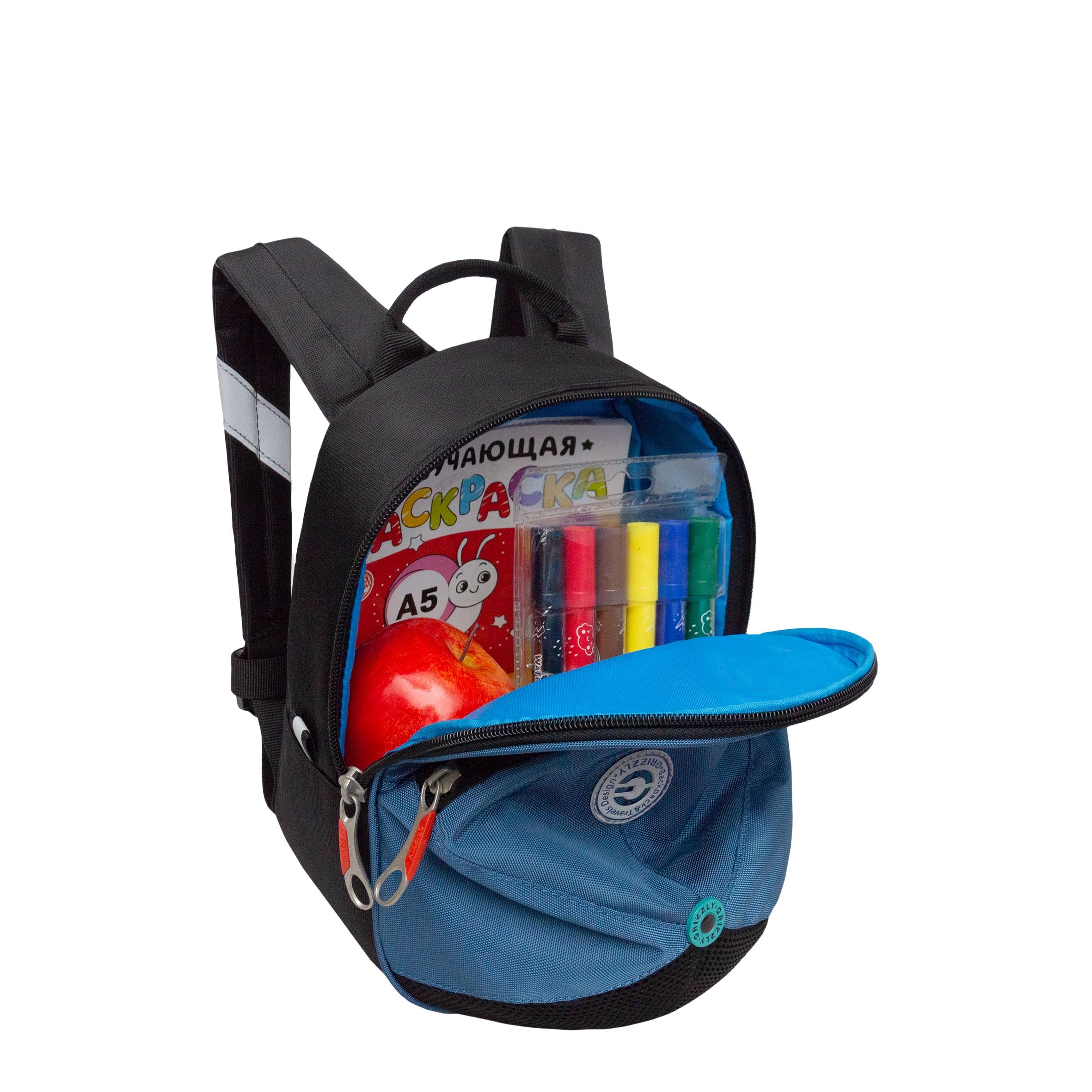 Рюкзак дошкольный Grizzly детский - фото 5