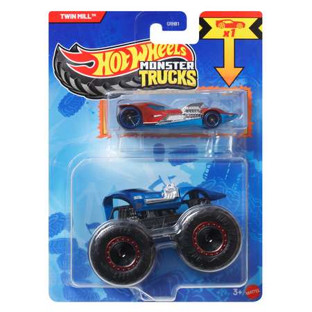 Монстр-трак Hot Wheels Twin Mill 1:64