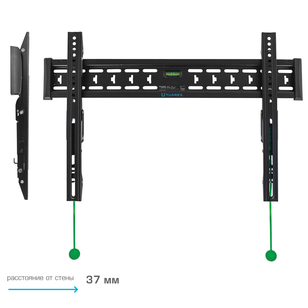 Кронштейн для мониторов TUAREX Кронштейн для телевизоров Olimp-302 настенный, наклонный, 30"-75" дюймов - фото 3