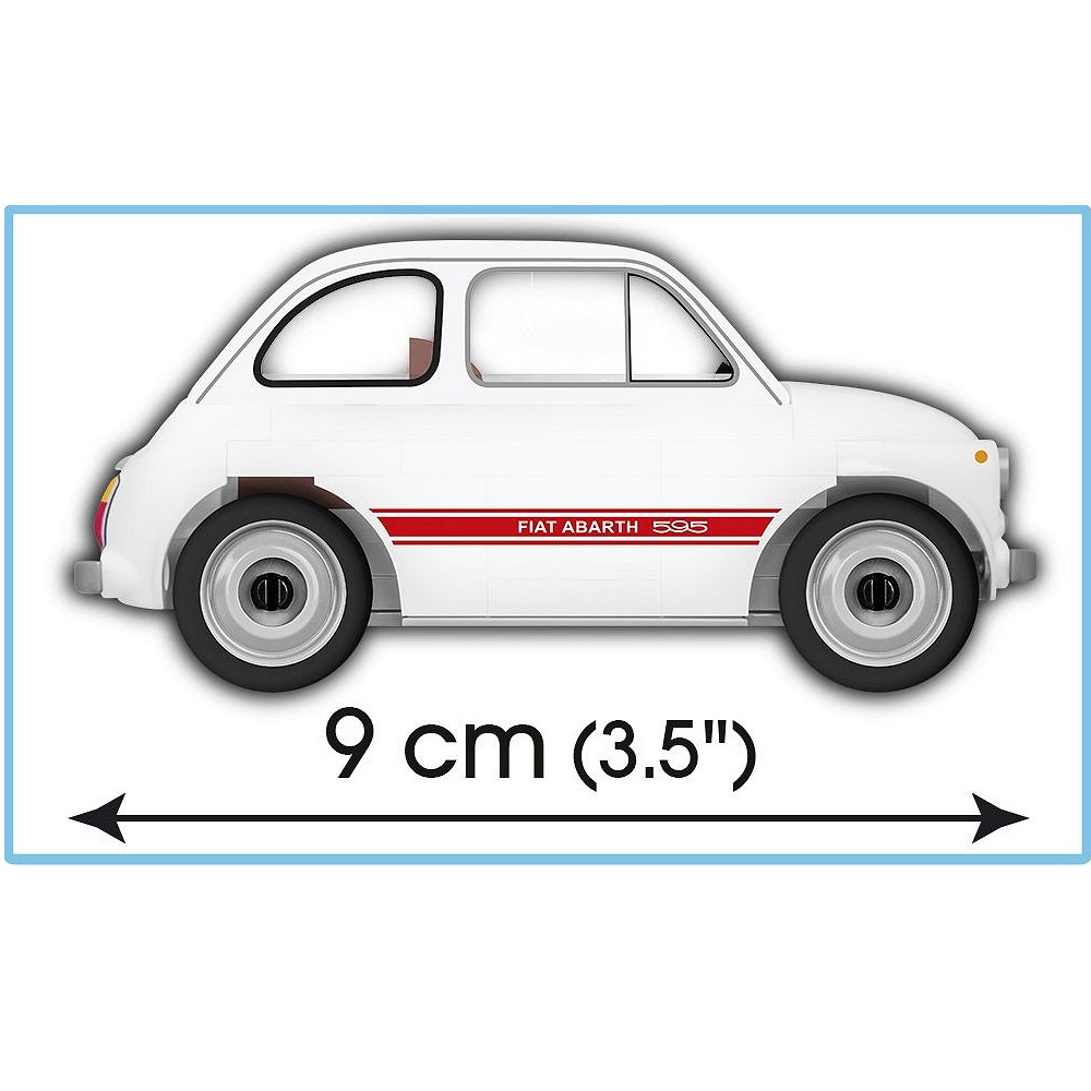 Конструктор COBI Автомобиль Fiat Abarth блочный - фото 4