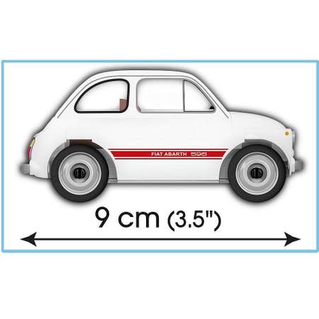 Конструктор COBI Автомобиль Fiat Abarth блочный