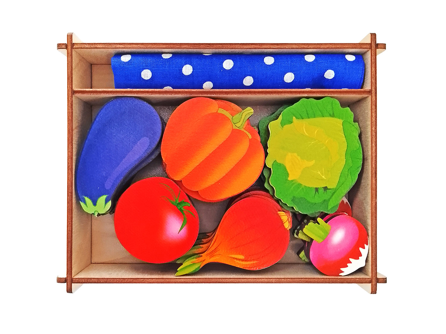 Игрушка Нескучные игры сортер Овощи - фото 2