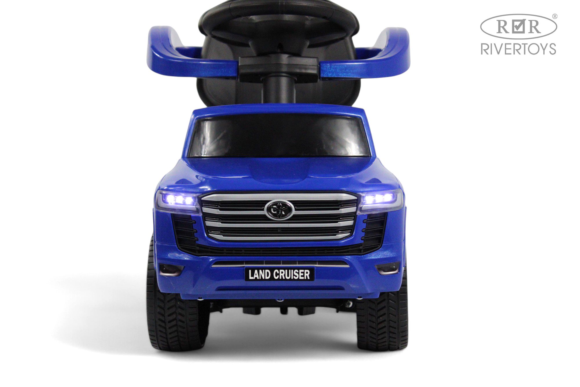 Каталка RIVERTOYS Z002ZZ-B-BLUE синий - фото 2