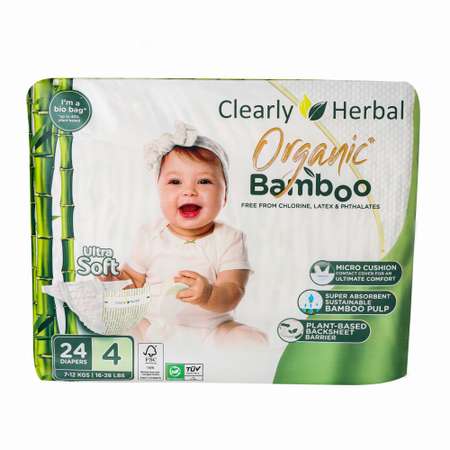 Подгузники Clearly Herbal 4 24 шт.