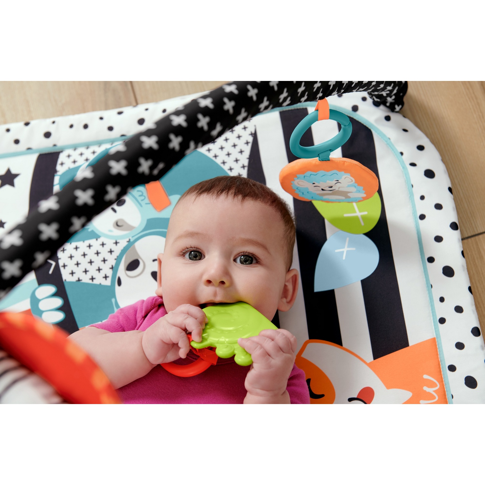 Коврик Fisher Price с дугами Светись и расти - фото 22