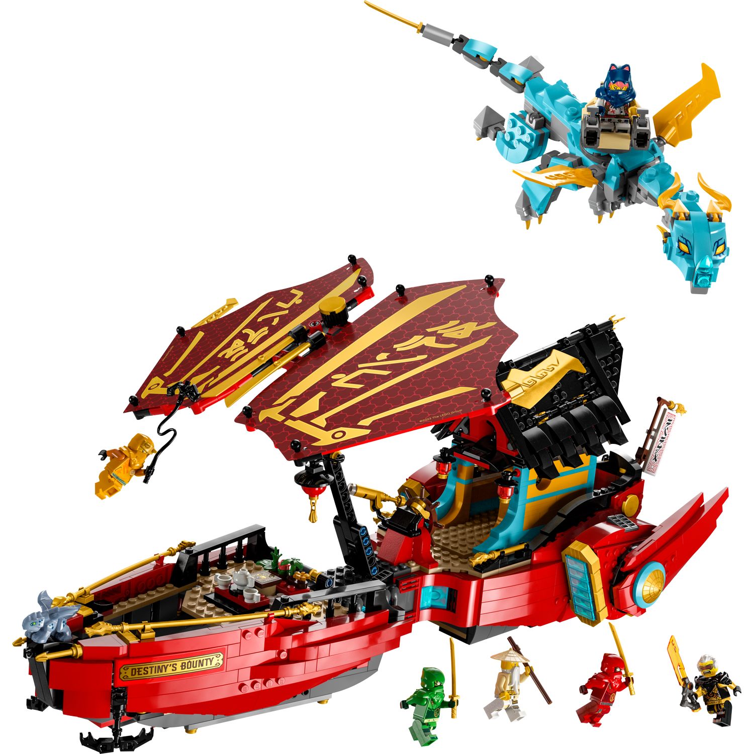 Конструктор LEGO NINJAGO Destinys Bounty Race - фото 2
