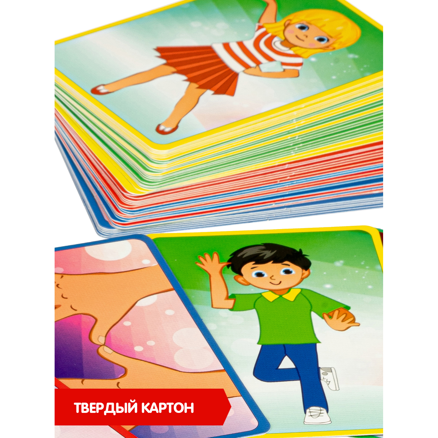 Настольная игра Bondibon подвижная Повторяй и танцуй - фото 6