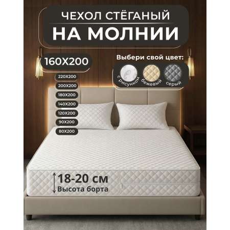 Наматрасник Экотория 160х200