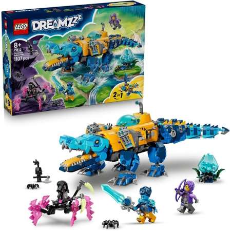 Конструктор LEGO DREAMZzz Подводная лодка Крокодил 1107 дет.