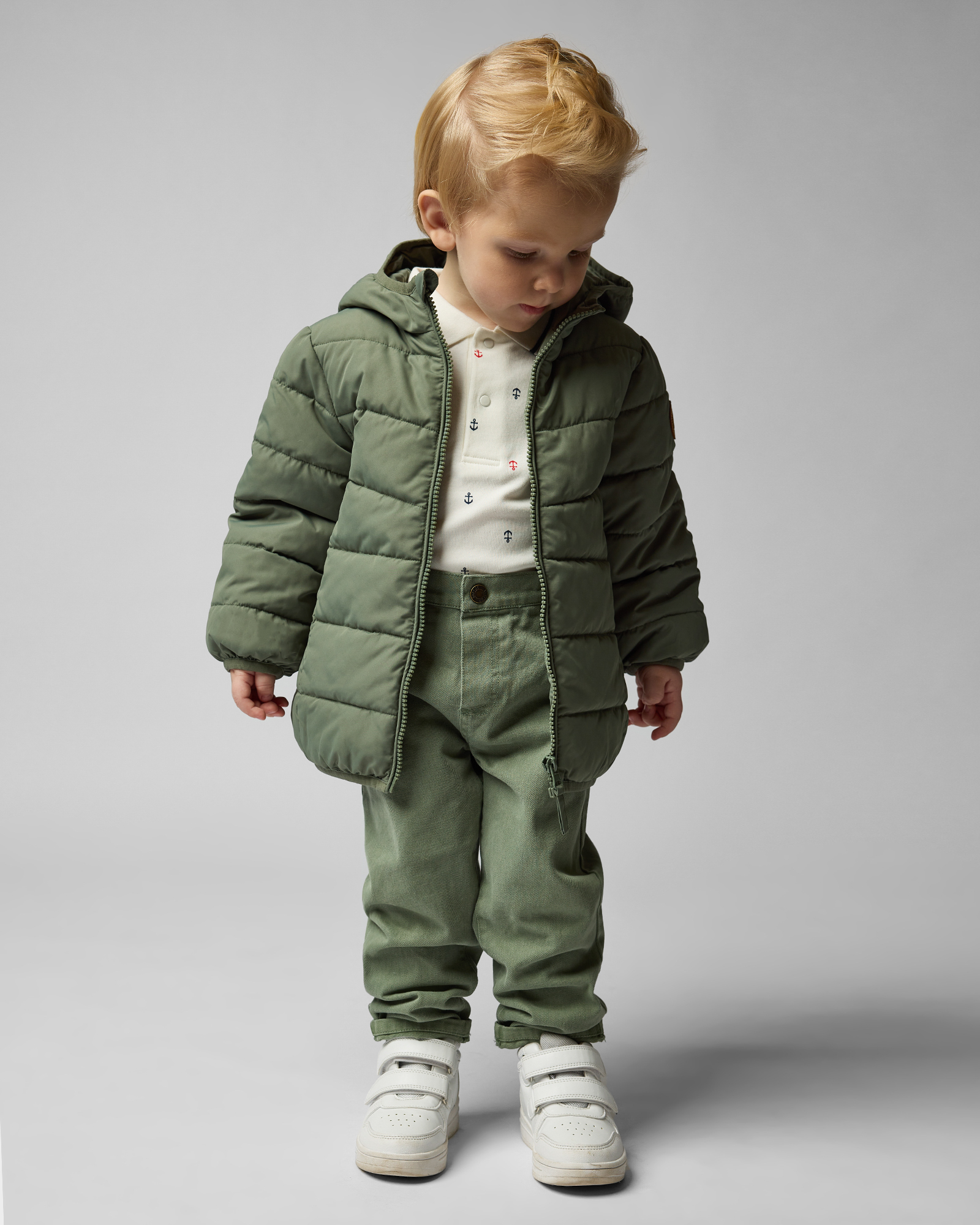 Изображение товара Куртка BabyGo Демисезонная Хаки Утеплитель 100 г/м²
