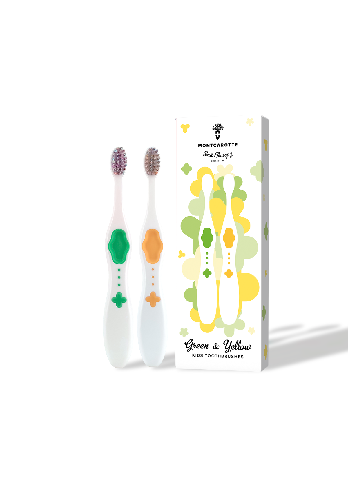 Зубная щетка классическая Montcarotte от 0 лет 2 шт. - фото 1