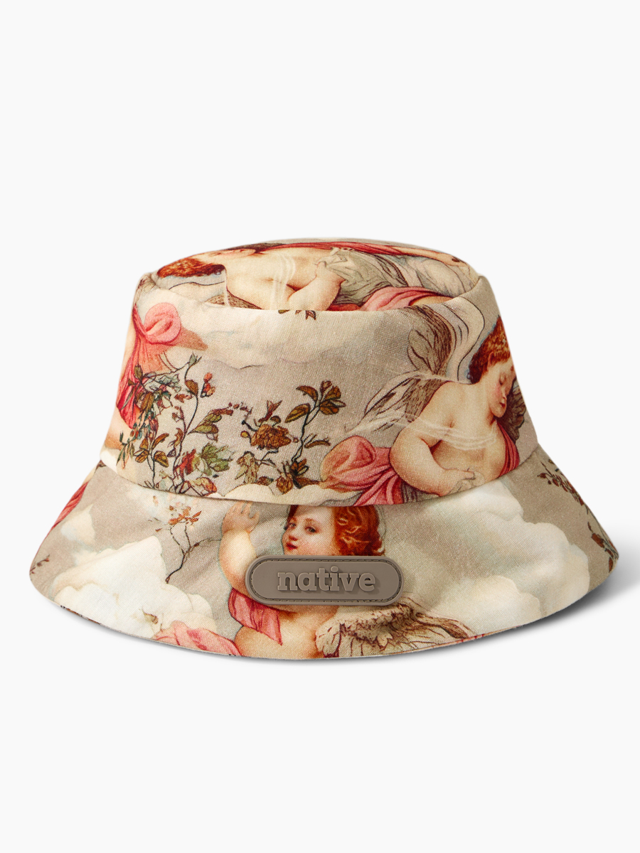 Панама Happy Baby 88274_milky (angels) - фото 1