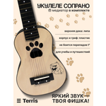 Игрушка музыкальная Terris PLUS CAT укулеле